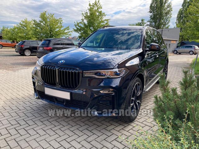 Rental BMW X7 XDrive 30d (6 seats) High Executive M Sport TV in the Nice airport