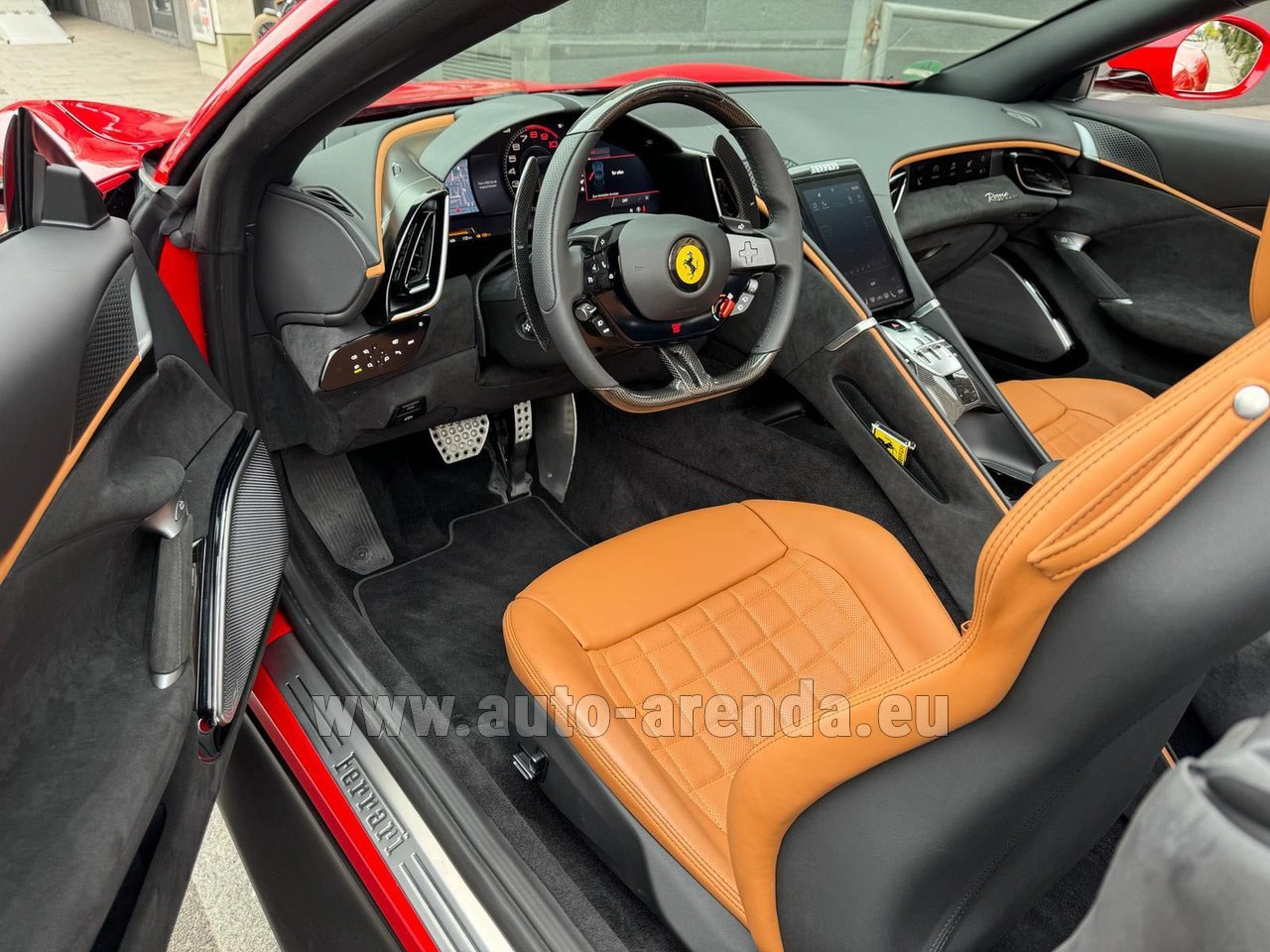 Аренда автомобиля Феррари Roma Spider 3.9 T V8 Spider DCT в Кассисе