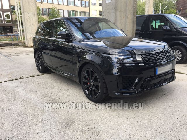 Rental Land Rover Range Rover SPORT in Le Dramont