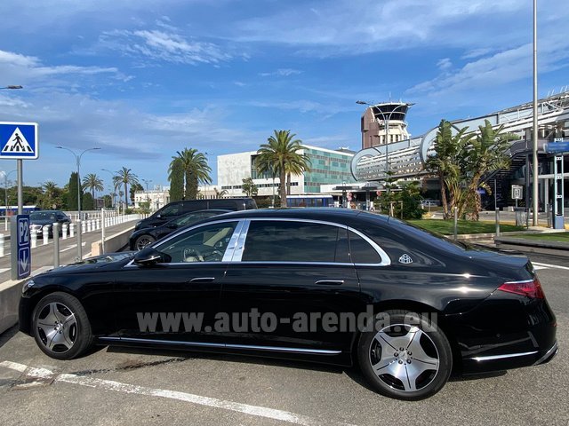 Rental Maybach S 580 L 4Matic V8 in the Nice airport