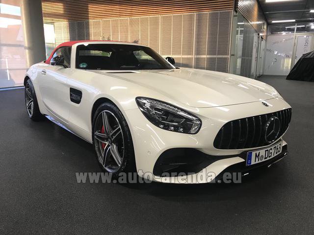 Rental Mercedes-Benz GT-C AMG 6.3 in the Marseille airport