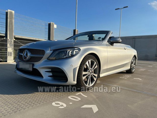 Rental Mercedes-Benz C-Class C 200 Cabriolet AMG Equipment in the Nice airport