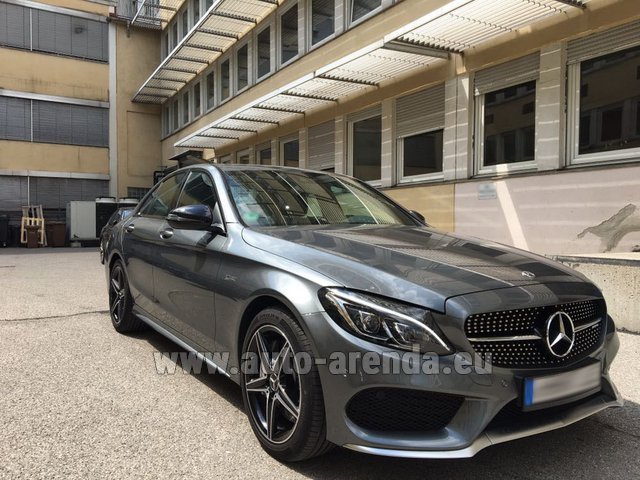 Rental Mercedes-Benz C-Class C43 AMG BITURBO 4Matic in Le Dramont