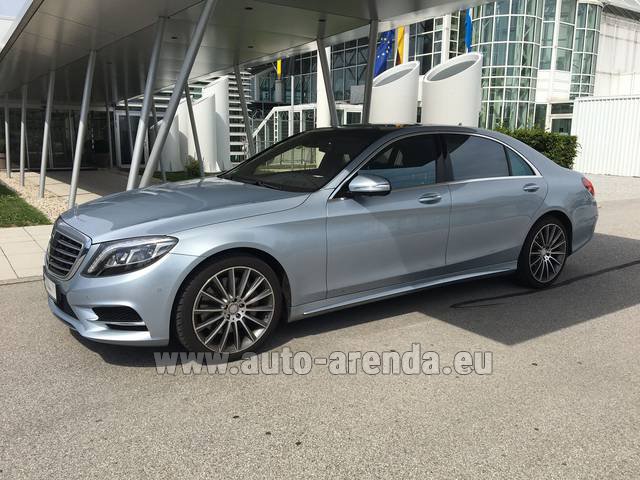 Прокат и доставка в аэропорт Ниццы авто: Мерседес S 350 L BlueTEC 4MATIC AMG