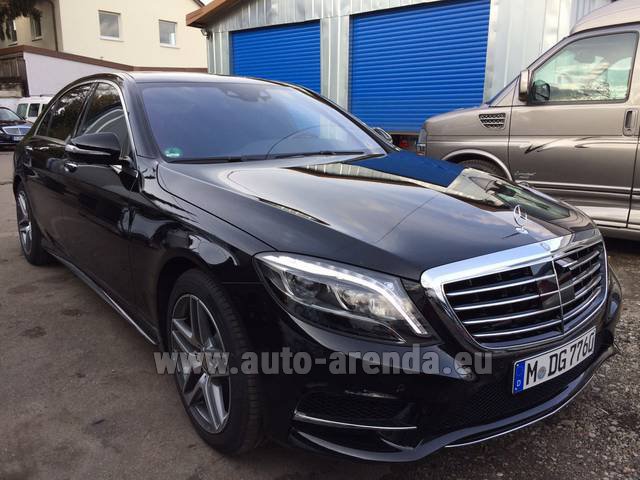 Прокат и доставка в аэропорт Ниццы авто: Мерседес S 350 L BlueTEC AMG