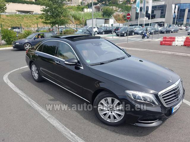 Прокат и доставка в аэропорт Ниццы авто: Мерседес S 350 Long AMG