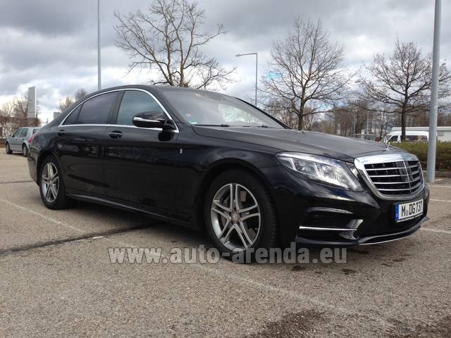 Прокат и доставка в аэропорт Ниццы авто: Мерседес S 350 Long Дизель 4x4 AMG