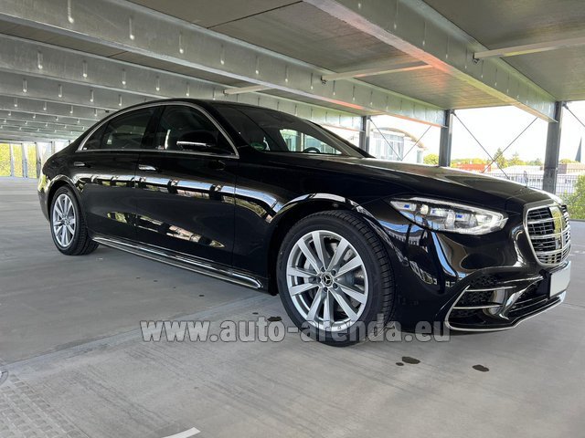 Rental Mercedes-Benz S-Class S400d 4Matic AMG equipment in Le Dramont
