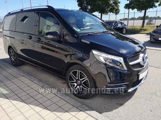 Rental Mercedes-Benz V-Class (Viano) V 300 4Matic AMG Equipment in Antibes