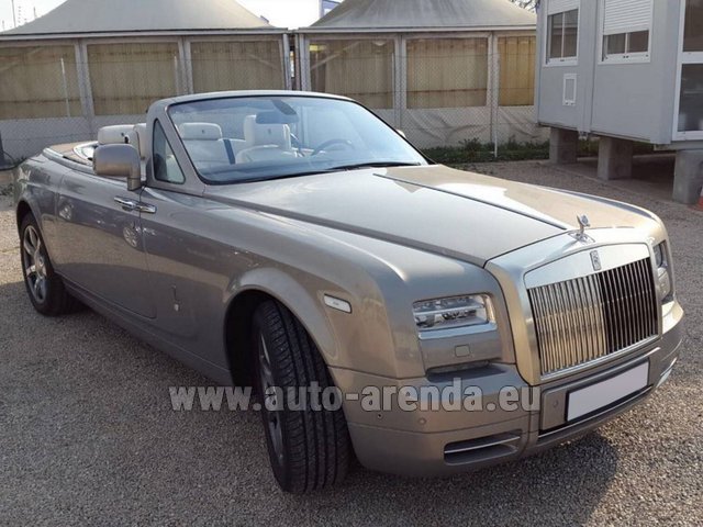 Rental Rolls-Royce Drophead in Le Dramont