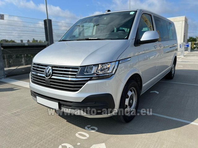 Rental Volkswagen Caravelle T6.1 2.0 TDI extra Long (8 seats) in French Riviera Cote d'Azur