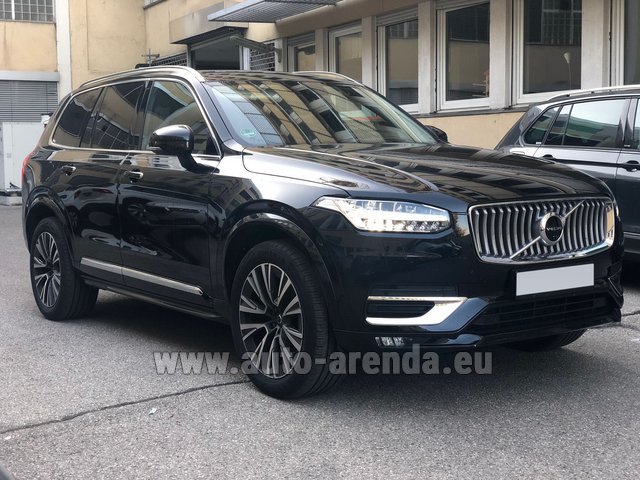Rental Volvo XC90 B5 AWD 7 seats in Cagnes-sur-Mer